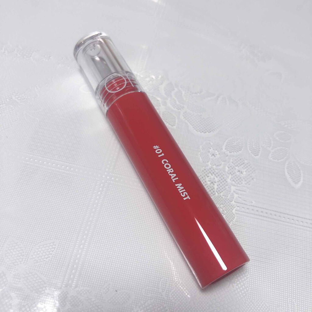 グラスティングウォーターティント/rom&nd/リップティントを使ったクチコミ(1枚目)