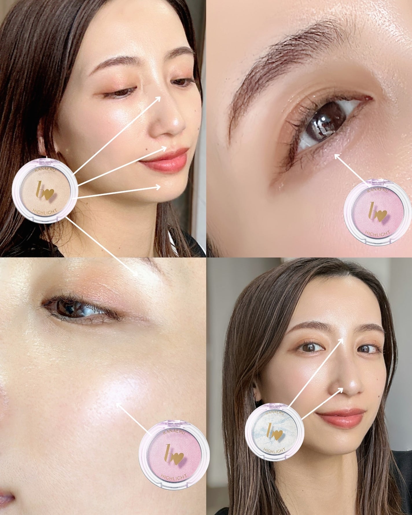 叶えるハイライト/b idol/パウダーハイライトを使ったクチコミ(7枚目)