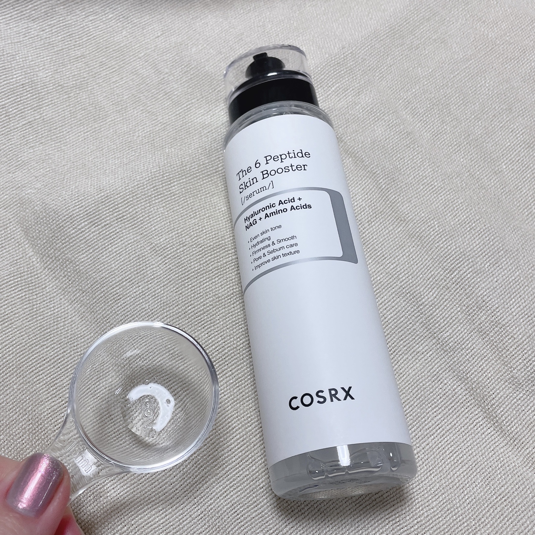 RXザ・6ペプチドスキンブースターセラム/COSRX/ブースター・導入液を使ったクチコミ（3枚目）