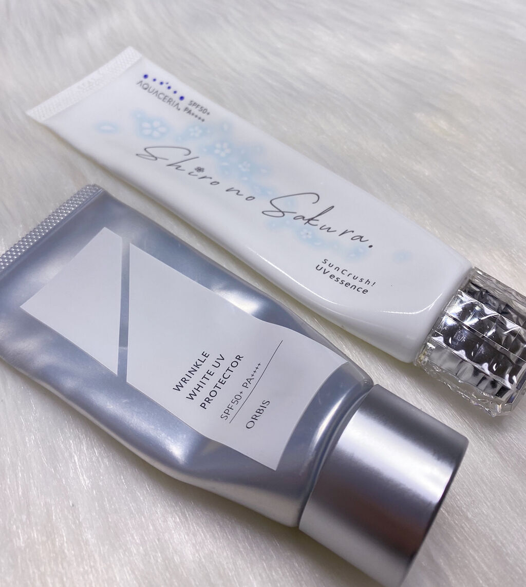 Sun Crush！UV essence 〜向日葵〜/Shiro no Sakura./日焼け止めクリームを使ったクチコミ（1枚目）
