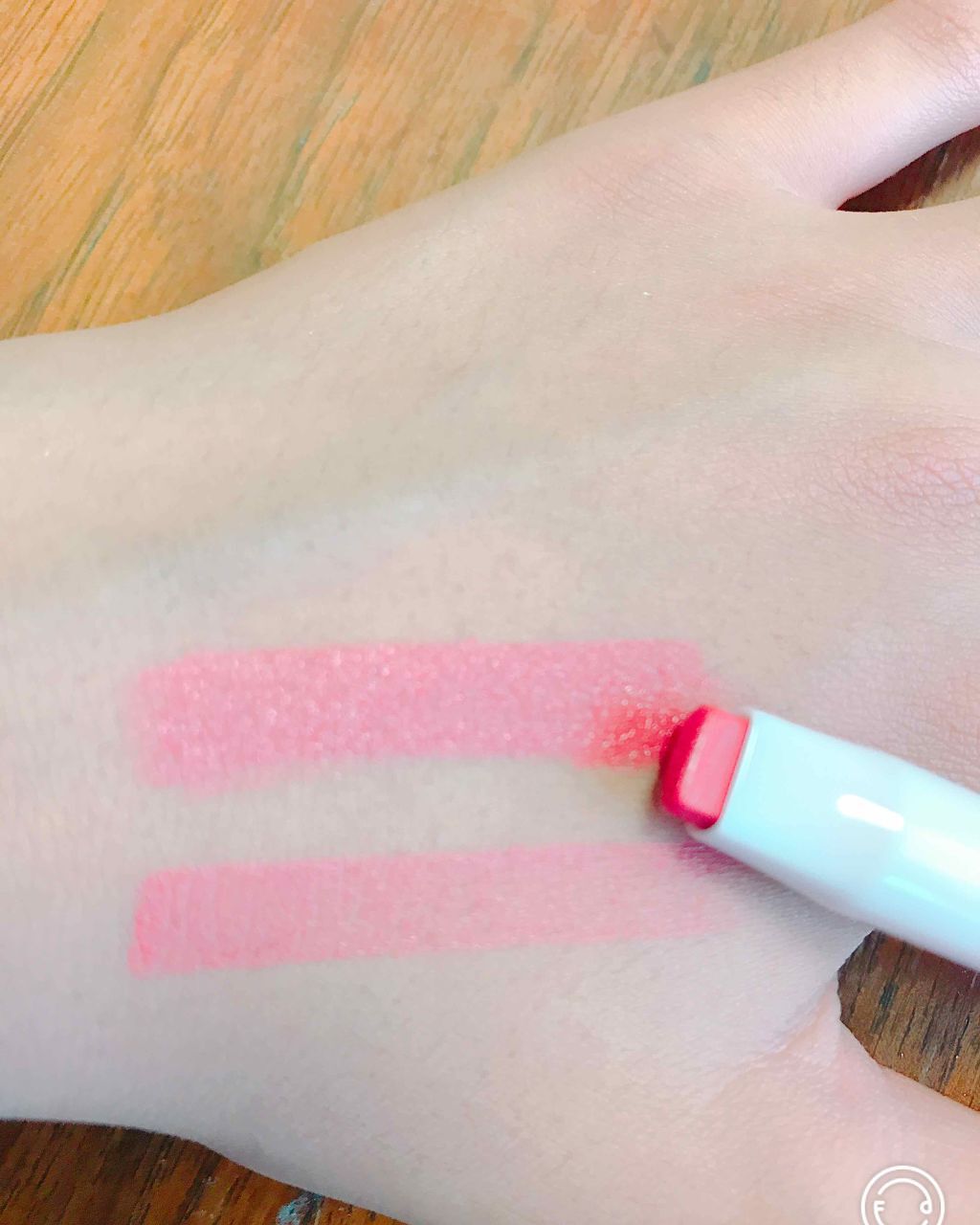 ライナー&リップ/CEZANNE/口紅を使ったクチコミ（2枚目）