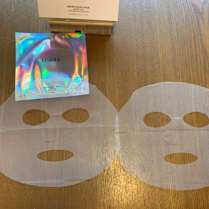 ドリームグロウマスク RR(透明感・キメ)/FEMMUE/シートマスク・パックを使ったクチコミ(3枚目)