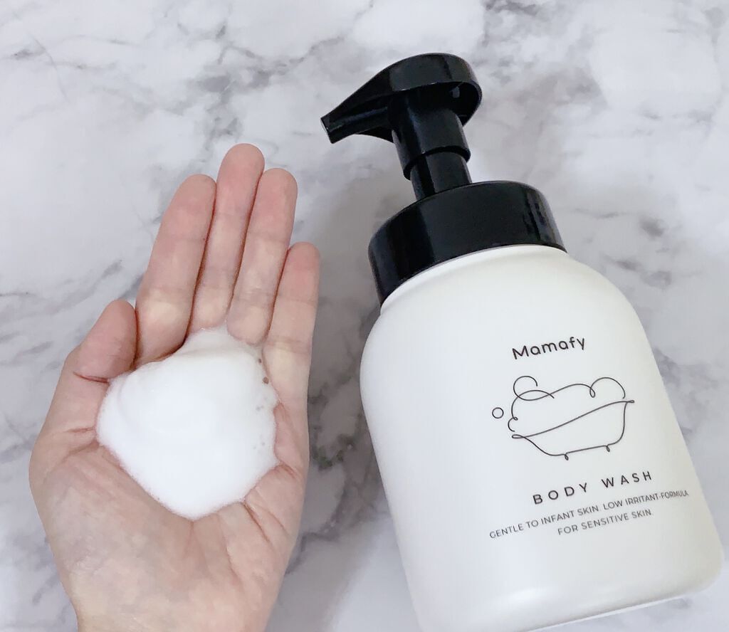 すっきり泡ヘアウォッシュ/Mamafy/市販シャンプーを使ったクチコミ（3枚目）