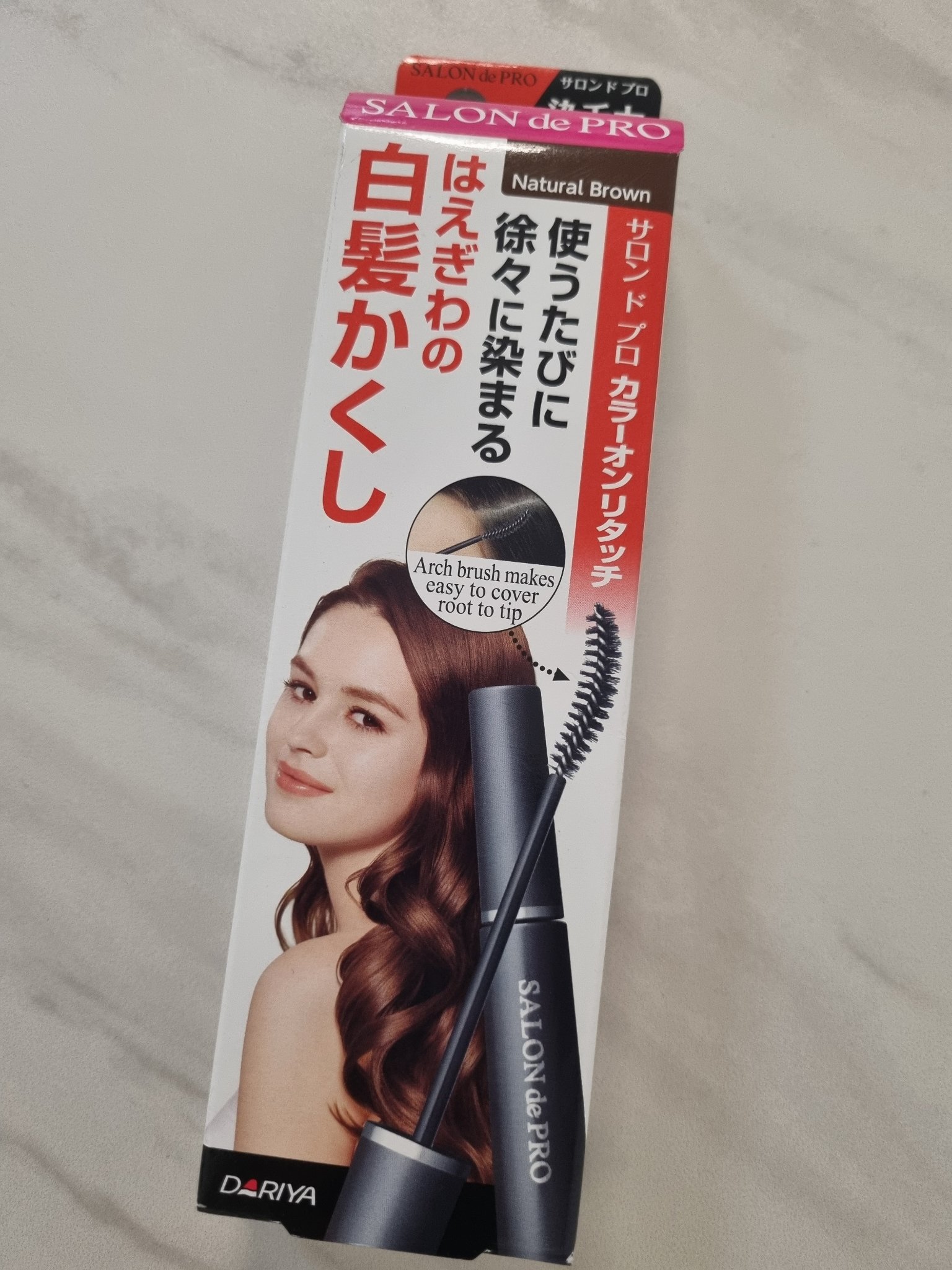 カラーオンリタッチ 白髪かくしEX/サロン ド プロ/ヘアカラーを使ったクチコミ（1枚目）