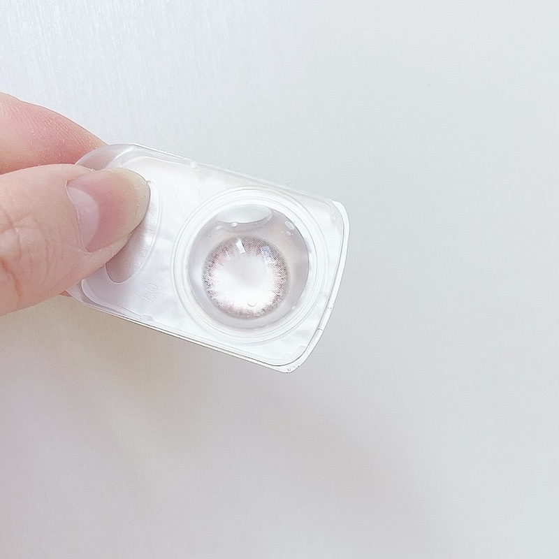 LuMia comfort 1day CIRCLE ワッフルピンク/LuMia/ワンデー（１DAY）カラコンを使ったクチコミ（2枚目）