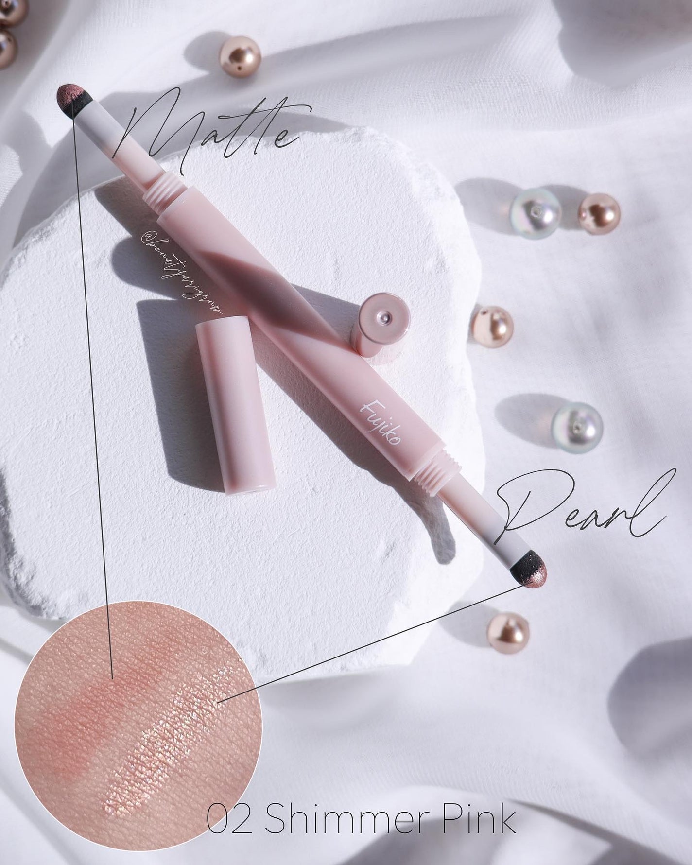 涙袋ベイビー/Fujiko/スティックアイシャドウを使ったクチコミ(3枚目)