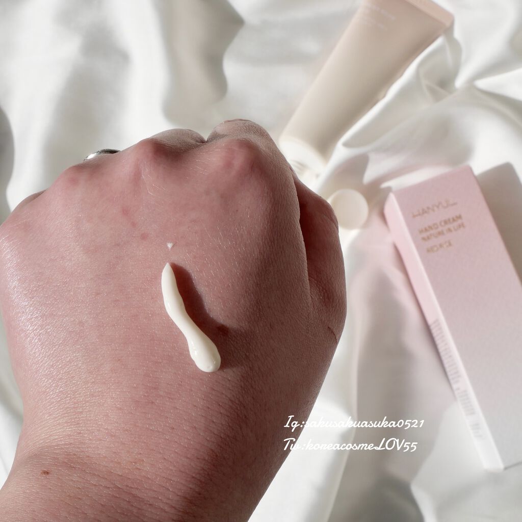 自然に似たハンドクリーム/HANYUL(ハンユル)/ハンドクリームを使ったクチコミ（2枚目）