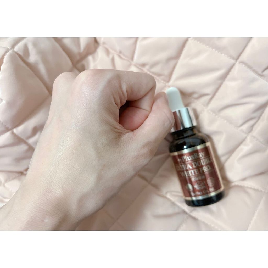 エクストラダブルホワイト美容原液Eタイプ/PlusRay/ブースター・導入液を使ったクチコミ(3枚目)