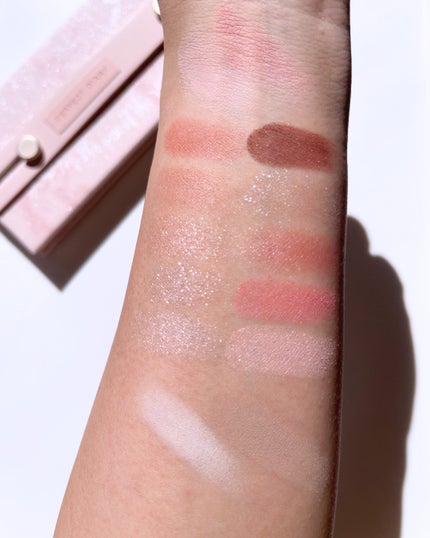 デザイナーアイズ&チークパレット/PERFECT DIARY/アイシャドウパレットを使ったクチコミ(7枚目)