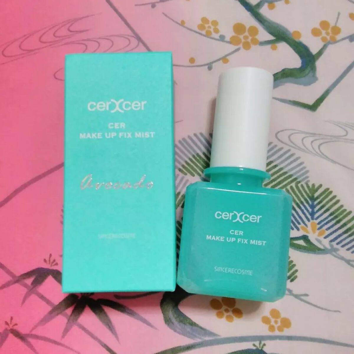 メイクアップフィックスミスト/cerXcer/フィックスミストを使ったクチコミ（3枚目）