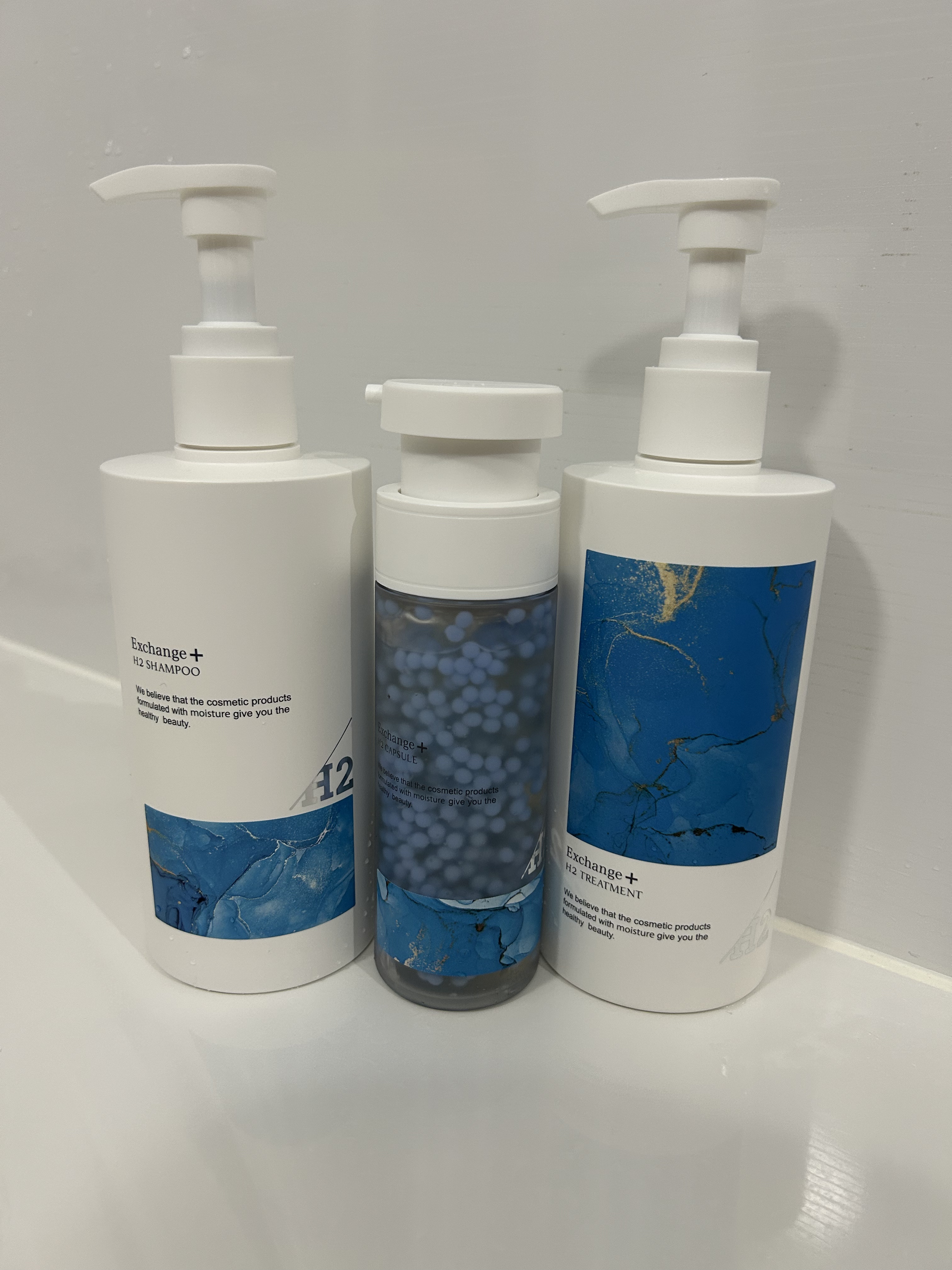 試してみた】H2シャンプー/カプセル/トリートメント Exchange+のリアル