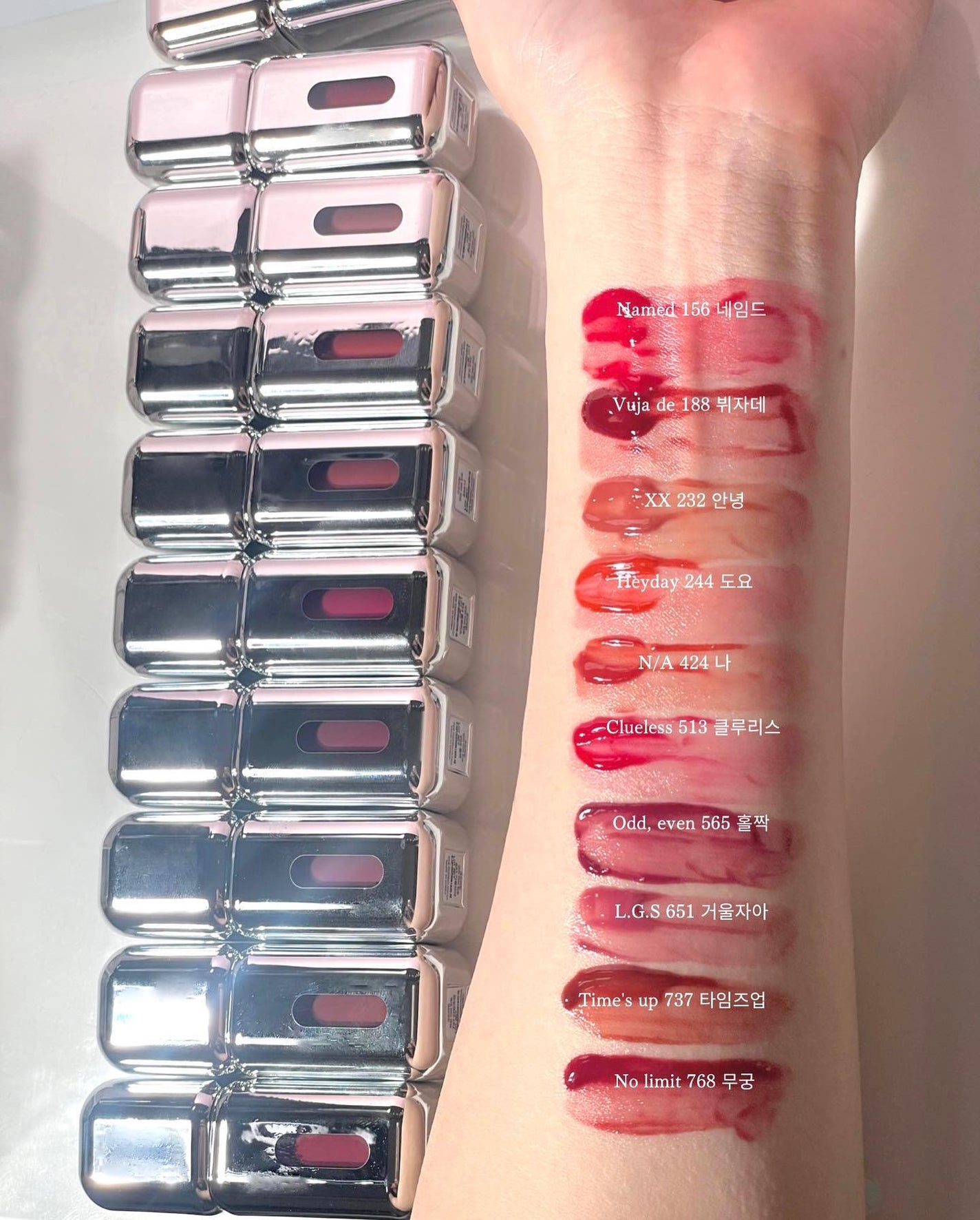 アンシーン ミラーティント/Oddtype/リップティントを使ったクチコミ(4枚目)