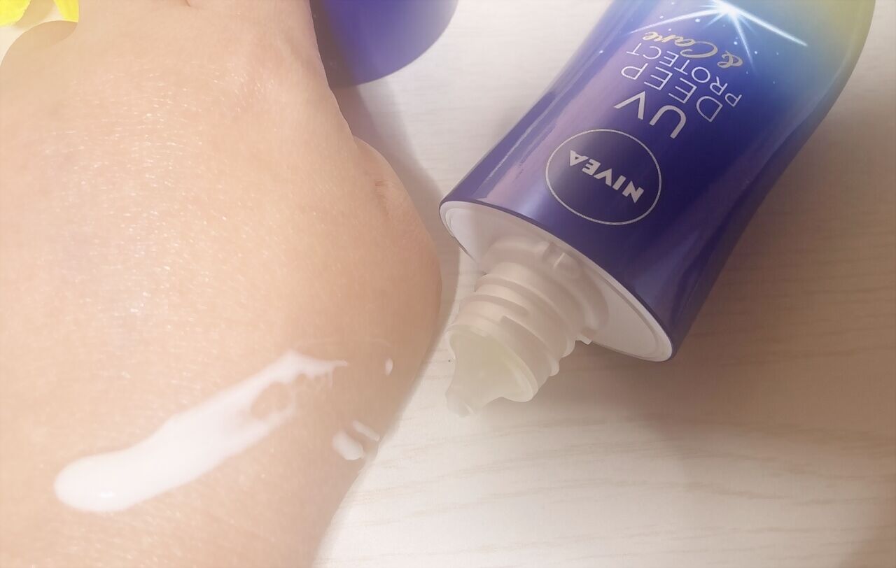 ニベアUV ディープ プロテクト＆ケア ジェル/ニベア/日焼け止めジェルを使ったクチコミ（3枚目）