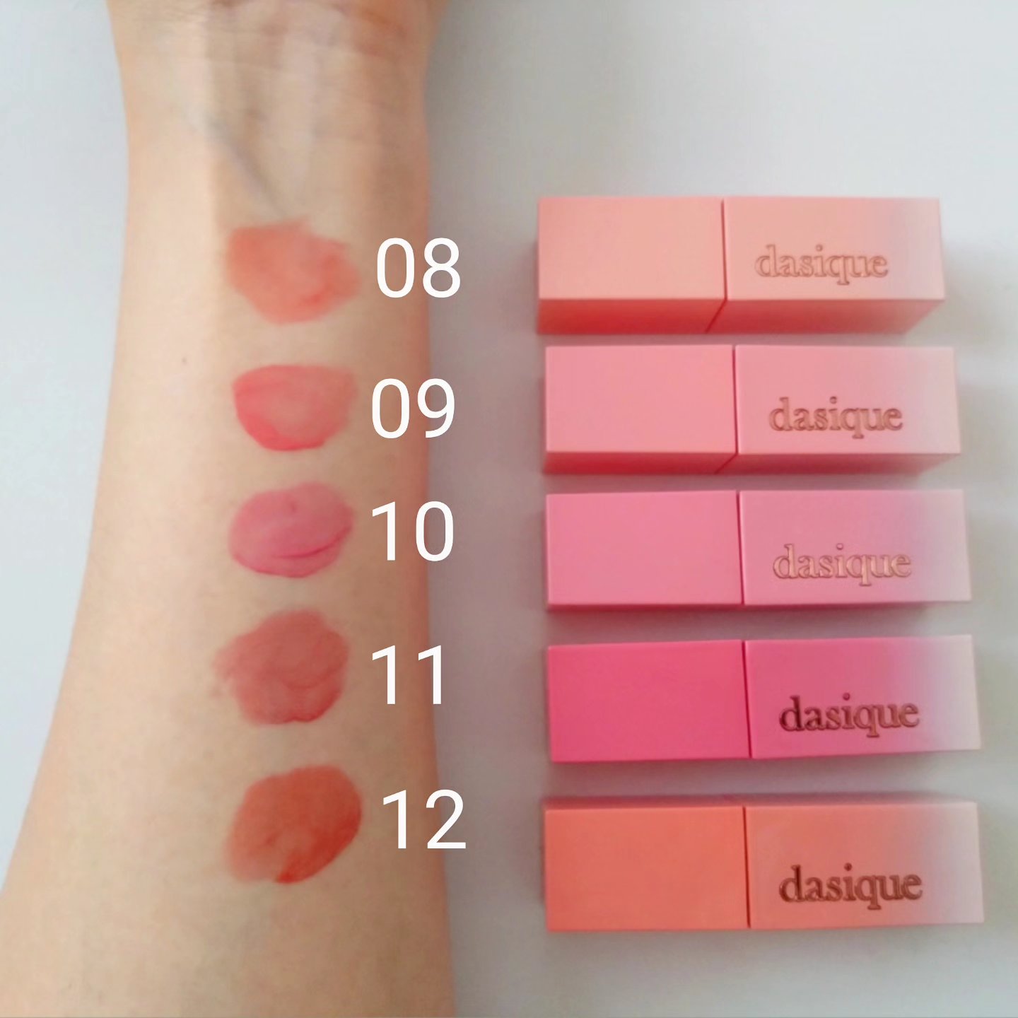 ジューシーデュイティント/dasique/リップティントを使ったクチコミ（2枚目）