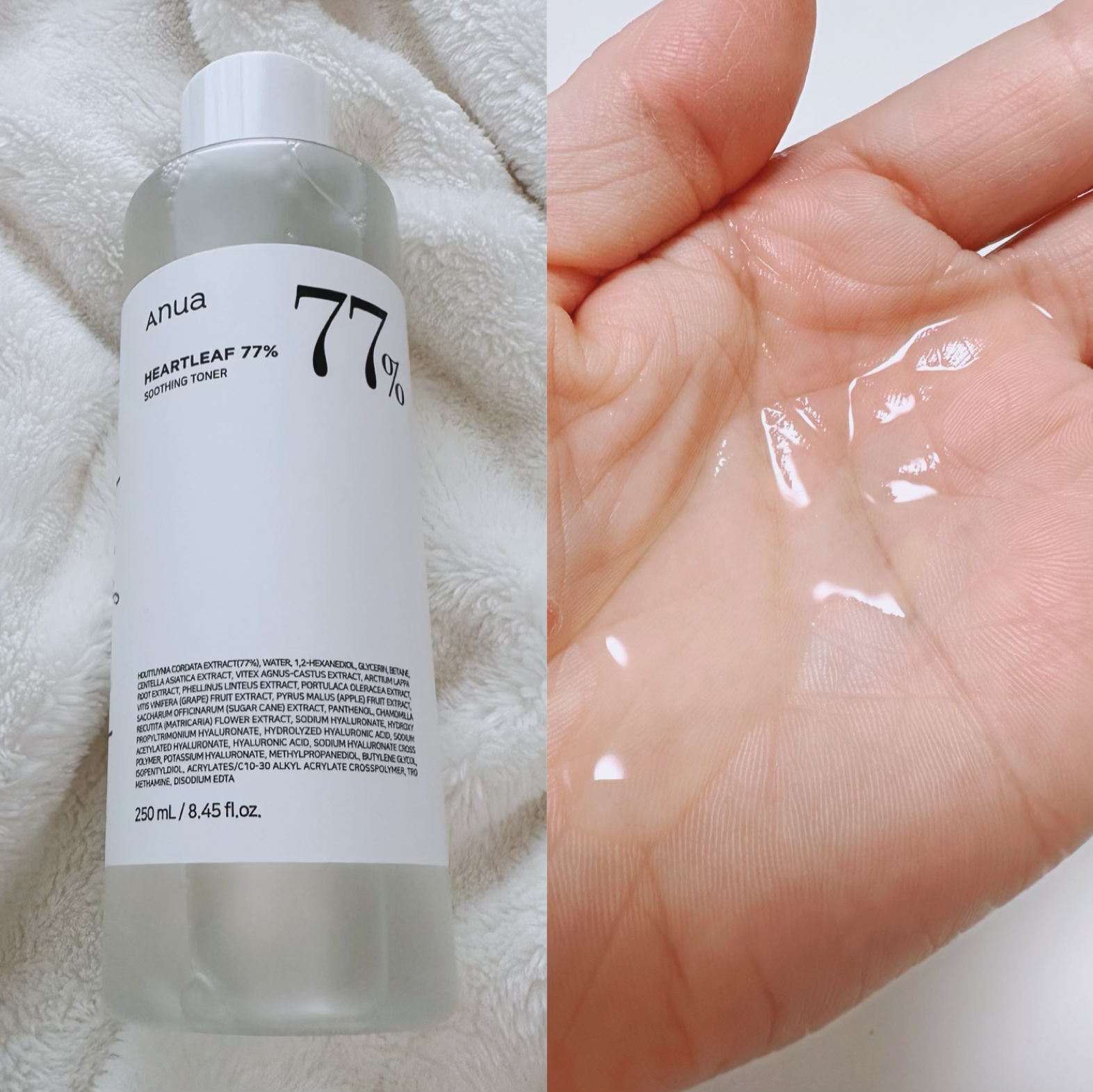 ドクダミ 77 スージングトナー/Anua/化粧水を使ったクチコミ（3枚目）