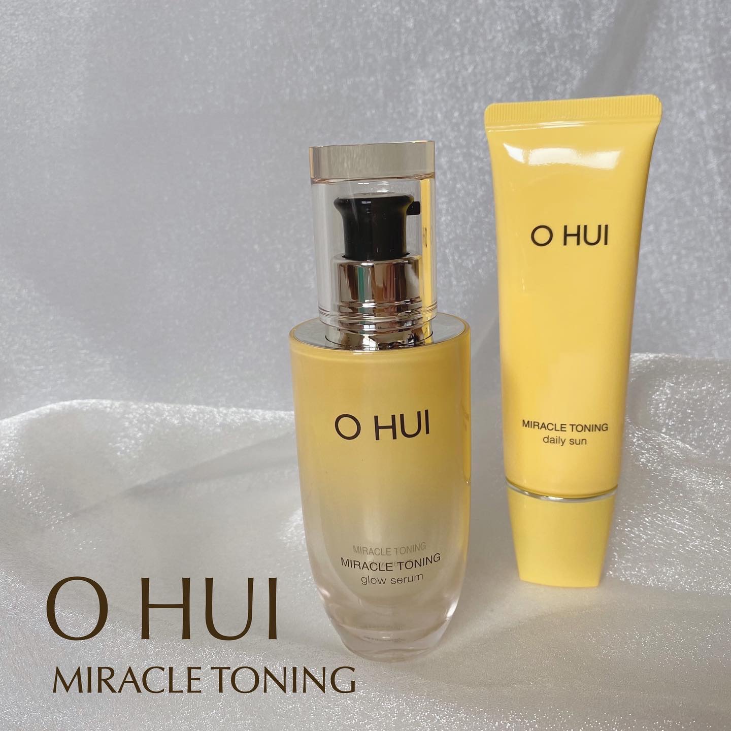 ミラクルトーニング グローセラム/OHUI/美容液を使ったクチコミ（1枚目）