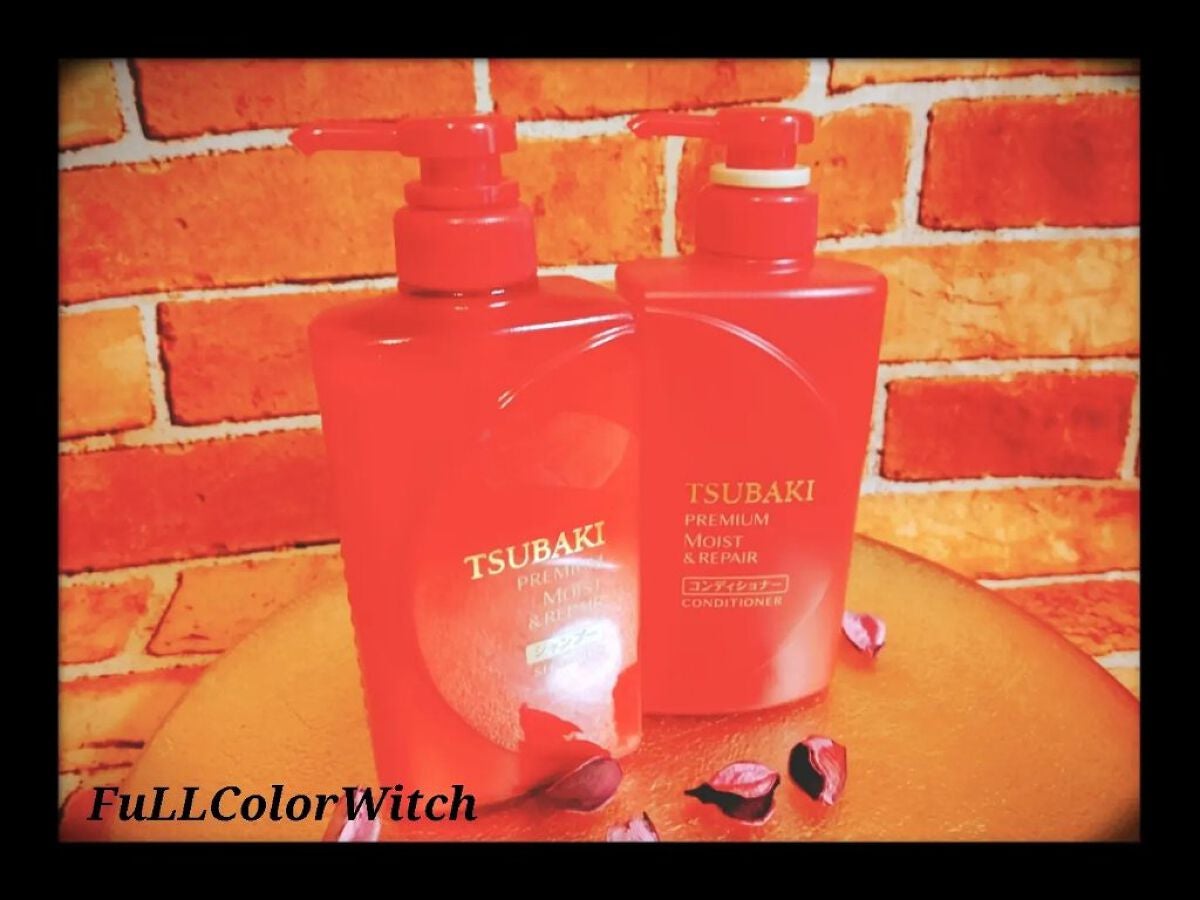 プレミアムモイスト シャンプー/ヘアコンディショナー/TSUBAKI/市販シャンプーを使ったクチコミ(1枚目)