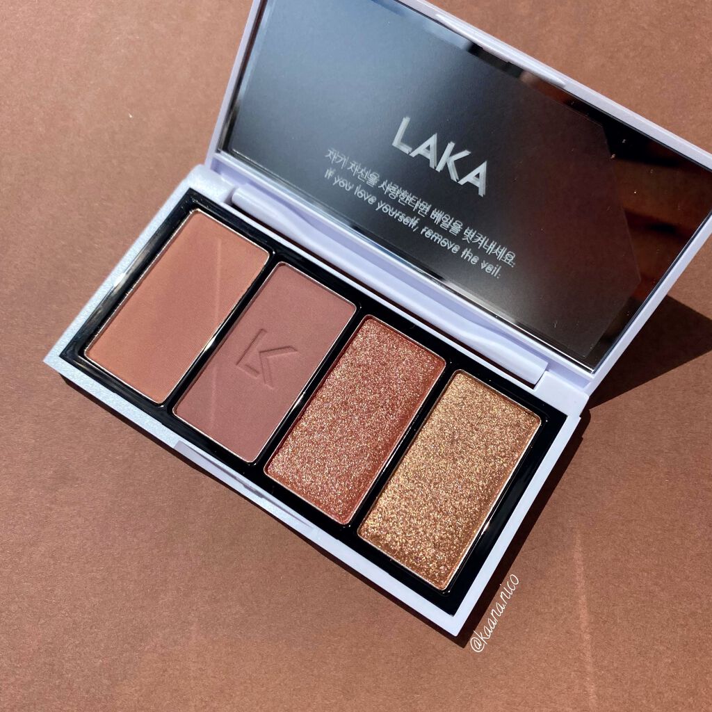 ジャストアイパレット/Laka/アイシャドウパレットを使ったクチコミ(2枚目)