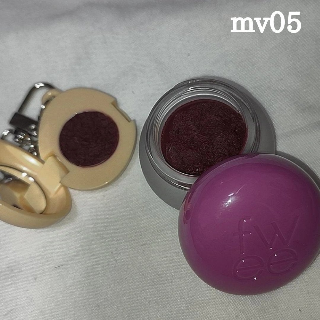 リップアンドチーク ブラーリープリンポット/fwee/口紅を使ったクチコミ(2枚目)