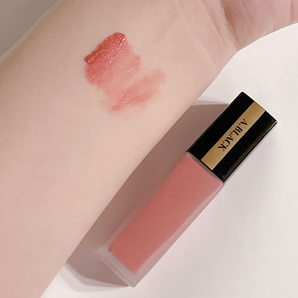 アーティスティックベルベットティント/A.BLACK/リップティントを使ったクチコミ（2枚目）