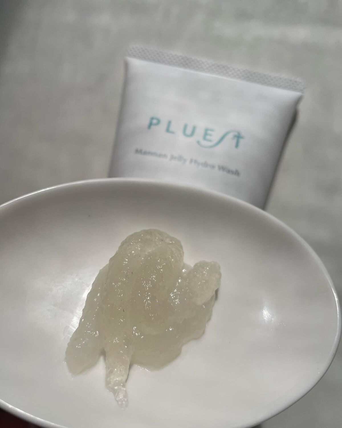 マンナンジェリーハイドロウォッシュ/PLUEST/洗顔料を使ったクチコミ（2枚目）