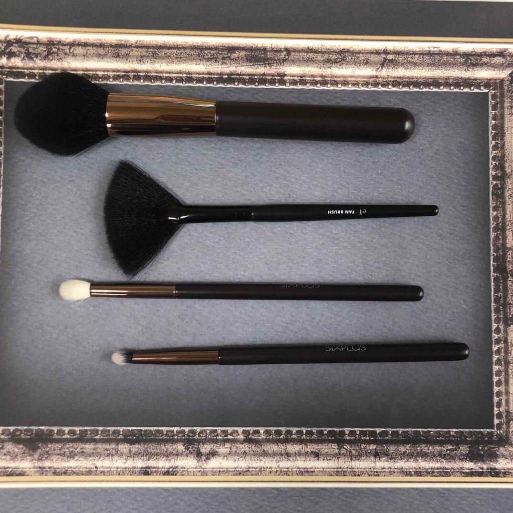 15本メイクブラシセット/SIXPLUS/メイクブラシを使ったクチコミ（3枚目）