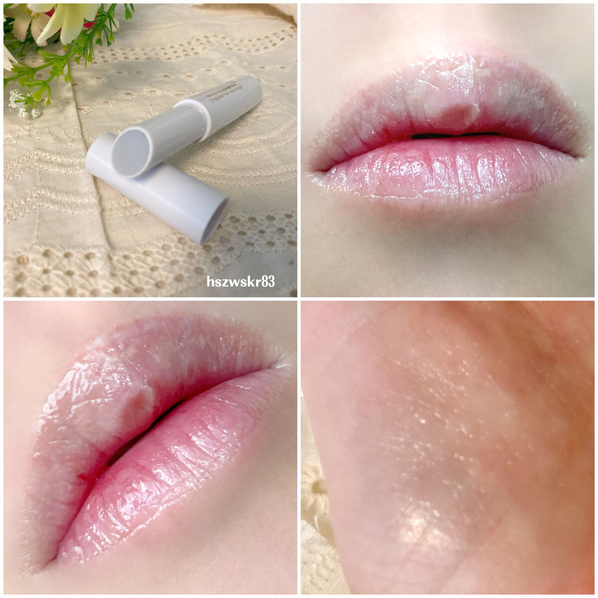 プランプリップケアスクラブ＋ S01 ウォーターブルー/キャンメイク/リップスクラブを使ったクチコミ（3枚目）