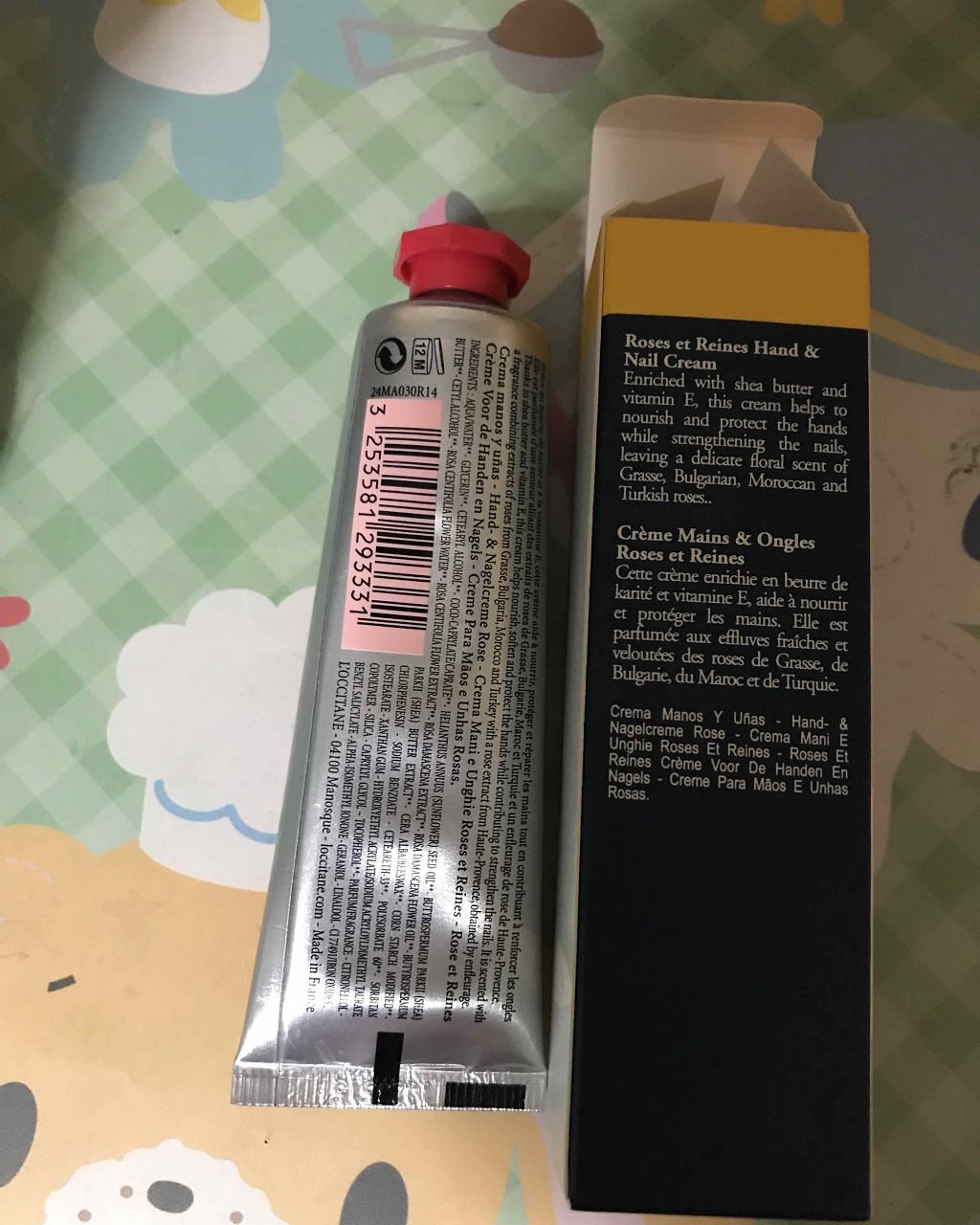 ローズ ベルベットハンド&ネイルクリーム/L'OCCITANE/ハンドクリームを使ったクチコミ(2枚目)