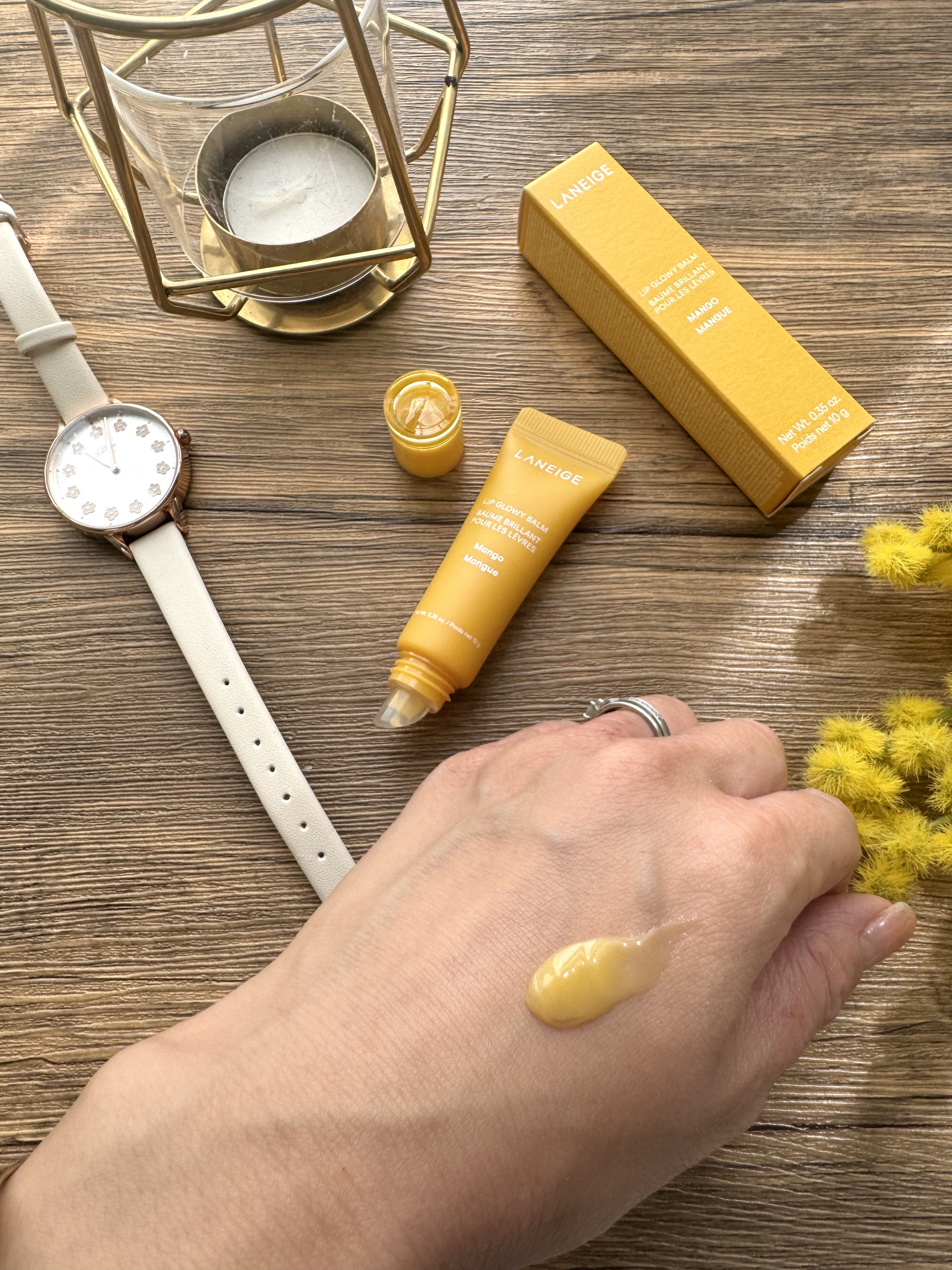 リップグロウィバーム/LANEIGE/リップバームを使ったクチコミ（3枚目）