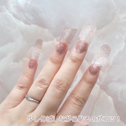 INCOCO インココ マニキュアシート/インココ/ネイルシールを使ったクチコミ(5枚目)