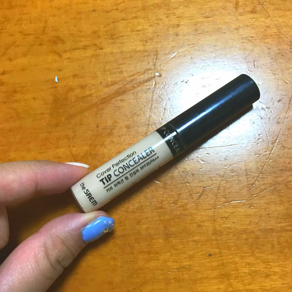 カバーパーフェクション チップコンシーラー/the SAEM/リキッドコンシーラーを使ったクチコミ(1枚目)