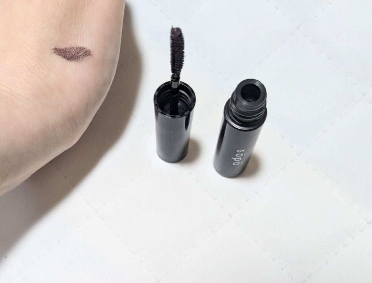 カラーマスカラ/sopo/マスカラを使ったクチコミ(10枚目)