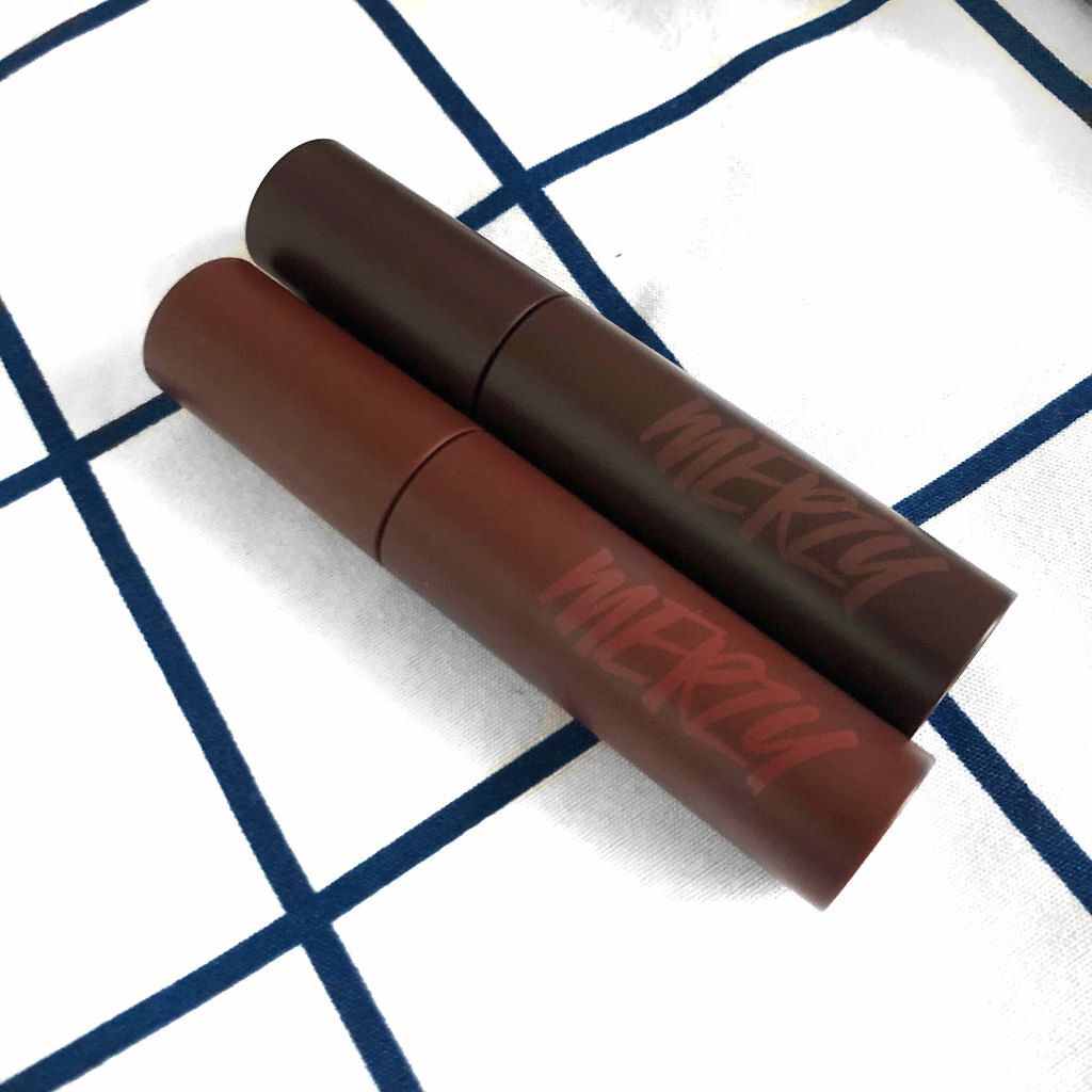 バイト ザ ビート メロウ ティント/MERZY/リップティントを使ったクチコミ（1枚目）