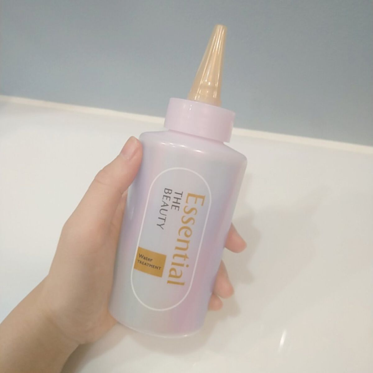 エッセンシャル プレミアム ウォータートリートメント EXスムース/エッセンシャル/アウトバストリートメントを使ったクチコミ（3枚目）