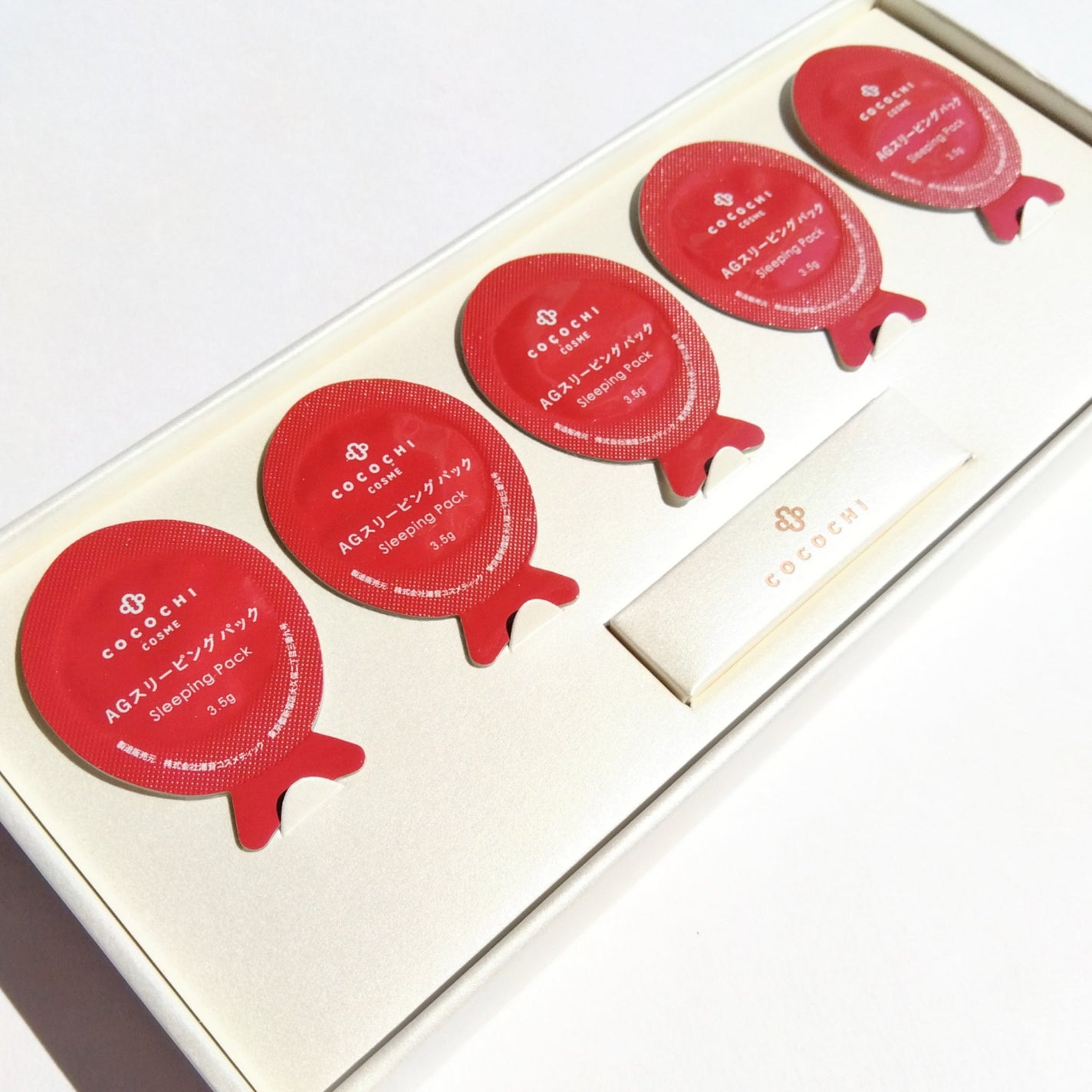 ココチ AG スリーピングパック N/COCOCHI/フェイスクリームを使ったクチコミ(2枚目)