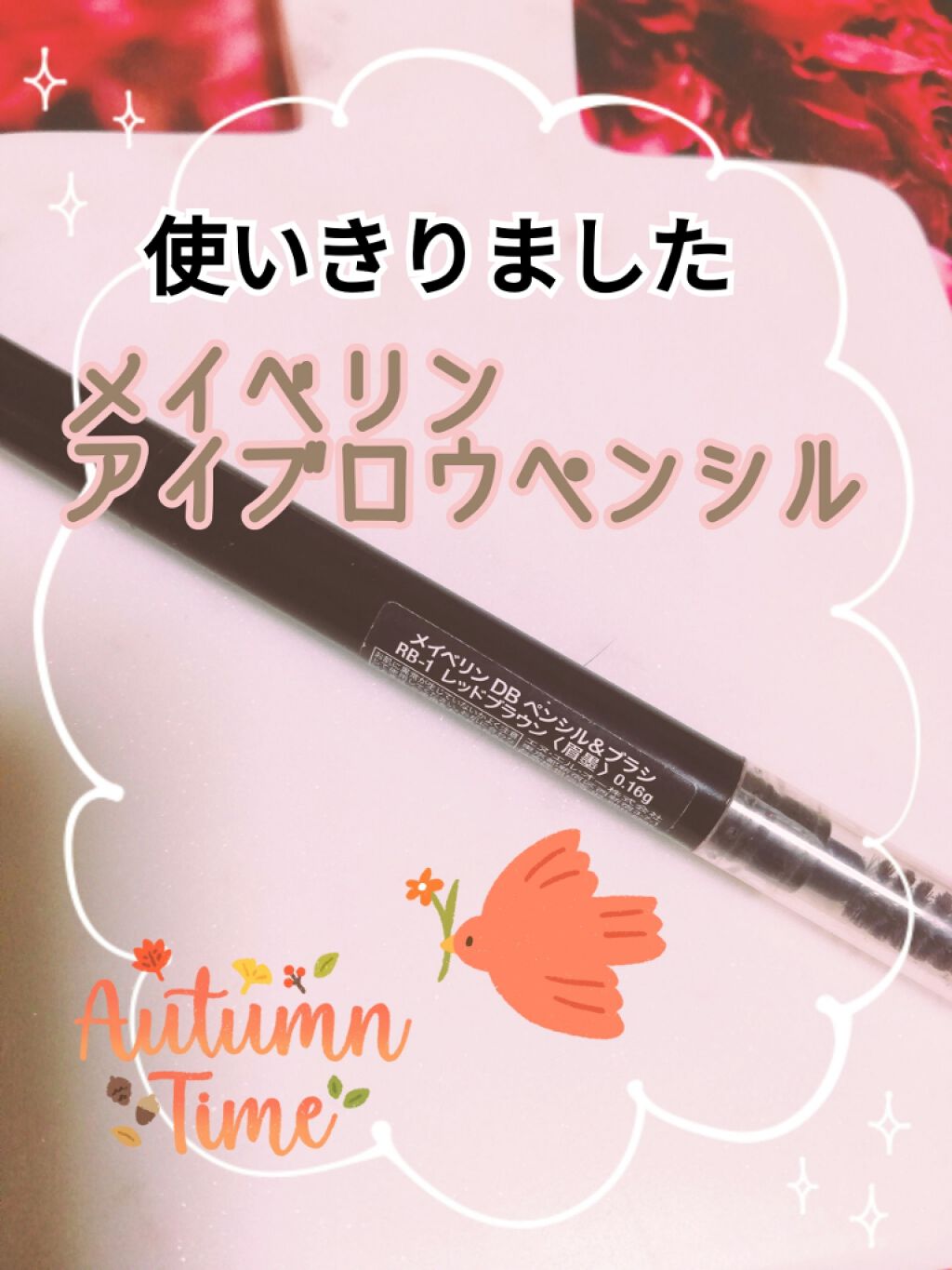 DB ペンシル＆ブラシ/MAYBELLINE NEW YORK/アイブロウペンシルを使ったクチコミ（1枚目）
