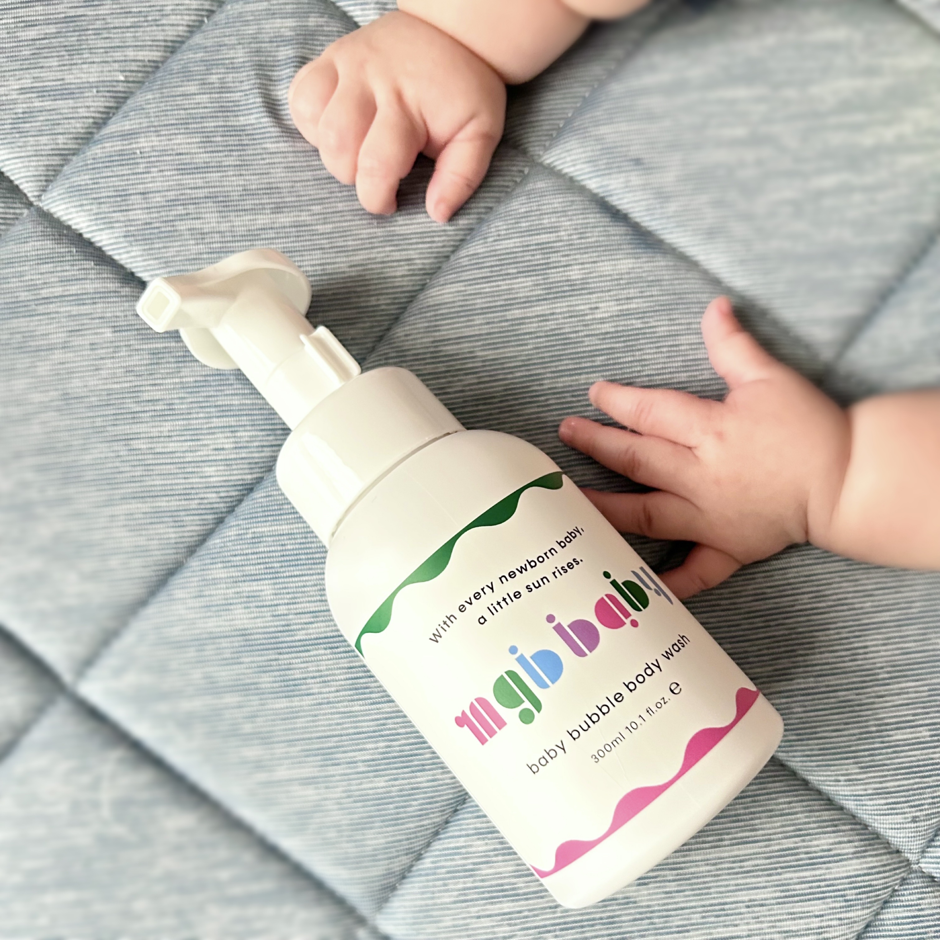 ベビーバブルボディウォッシュ/mgb baby/ボディソープを使ったクチコミ（1枚目）