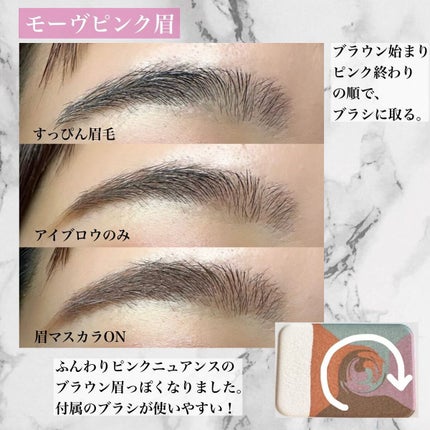 カラーブレンドアイブローマルチパレット/ディエム クルール/パウダーアイブロウを使ったクチコミ(4枚目)