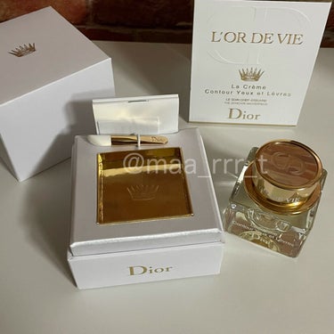 Dior オー・ド・ヴィ ユー エ レーヴルのクチコミ「.
▶︎
オー・ド・ヴィ ユー エ レーヴル
(アイクリーム)
税込37,400円


コック.....」（2枚目）