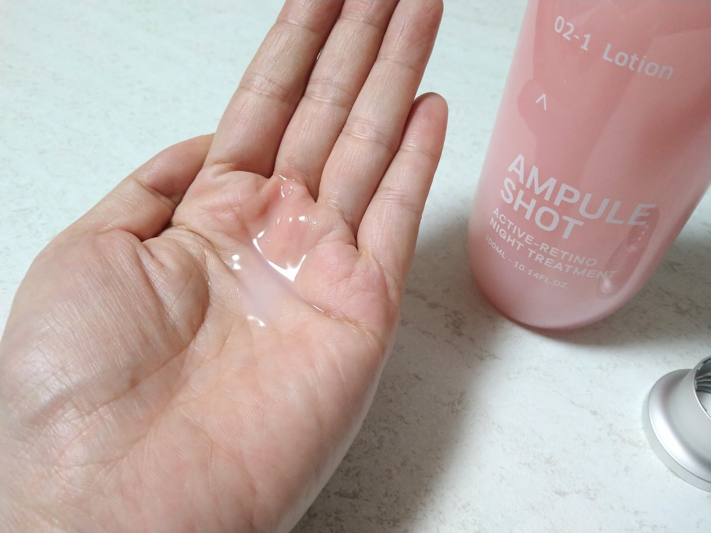 アクティブレチノ ナイトトリートメント ローション/AMPULE SHOT/化粧水を使ったクチコミ(3枚目)