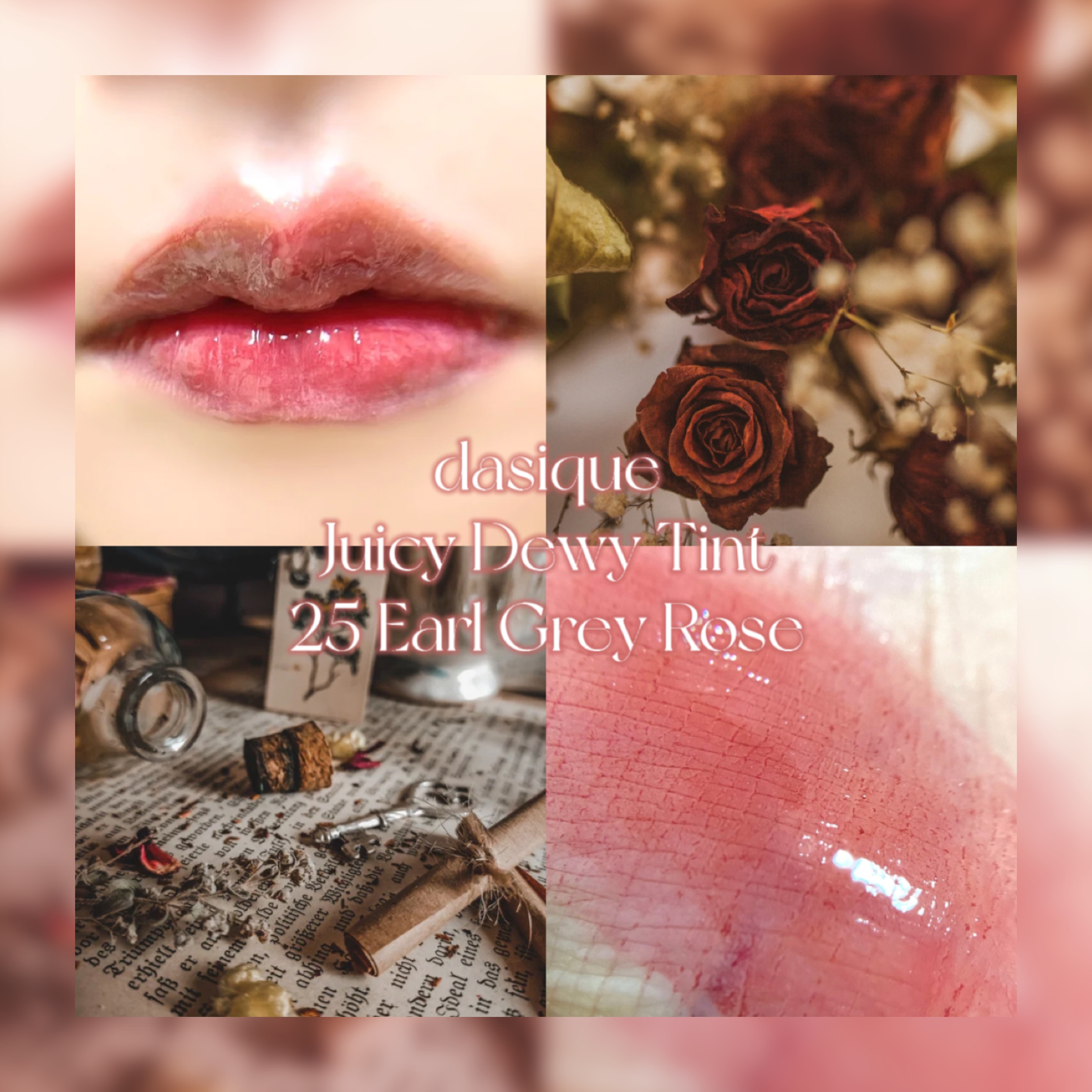 
dasique
ジューシーデュイティント
25 Earl Gray Rose


デイジークのこのリップ、何気に初買いでした…！
うる艶感がかわいい艶好きさんにはたまらない…そんな艶リップです

アールグレイローズ、ビンテージなローズベー