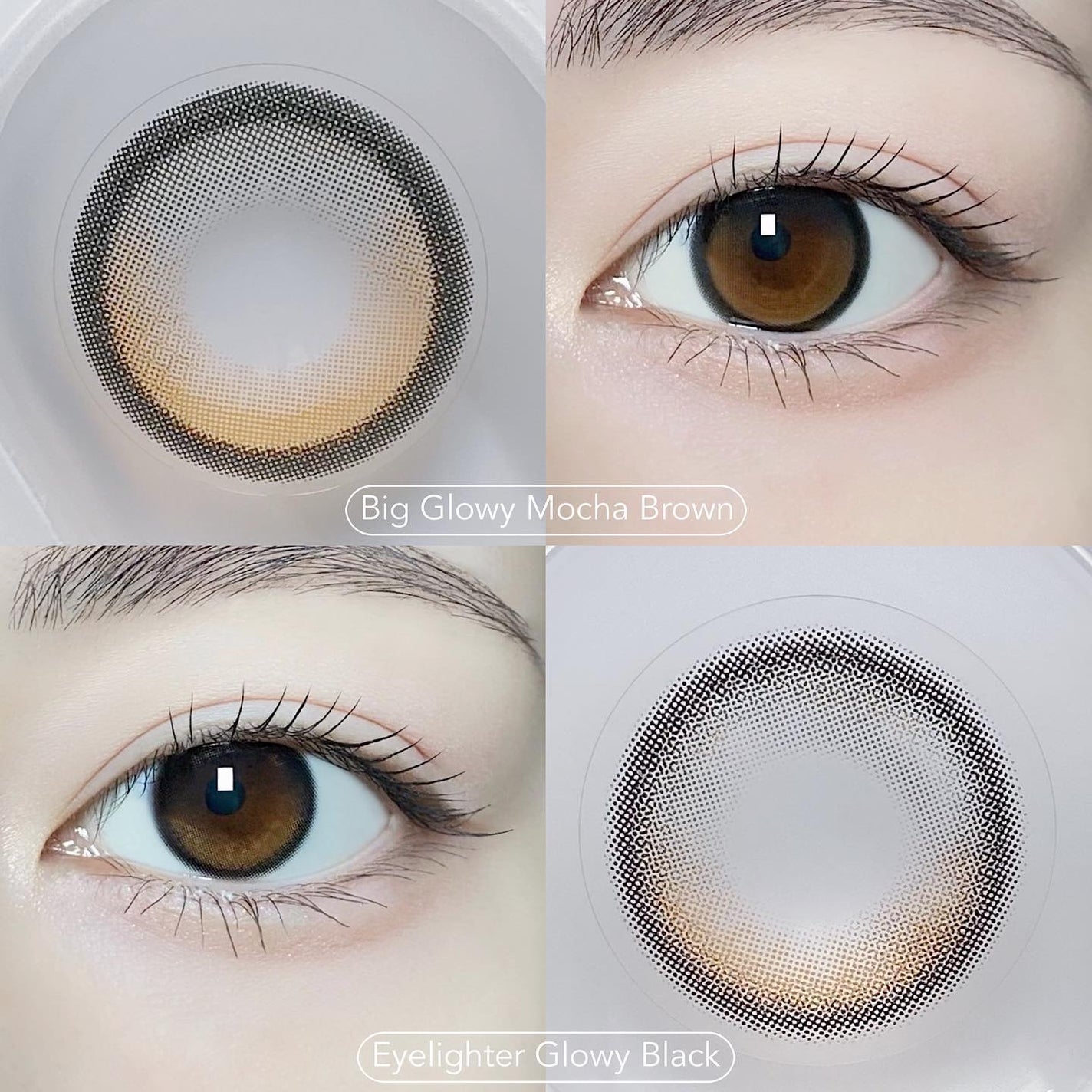 Glowy 1day/OLENS/ワンデー(1DAY)カラコンを使ったクチコミ(5枚目)