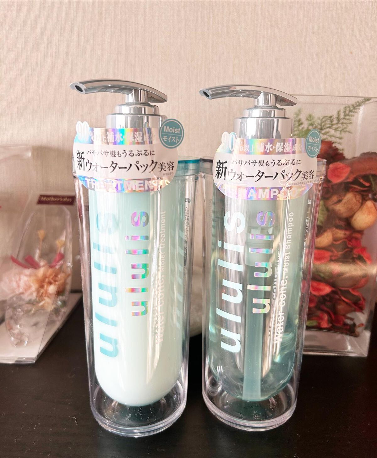 mochi ♡ →フォロバ on LIPS 「ウルリス ウォーターコンクモイストシャンプーとヘアトリートメン..」(1枚目)