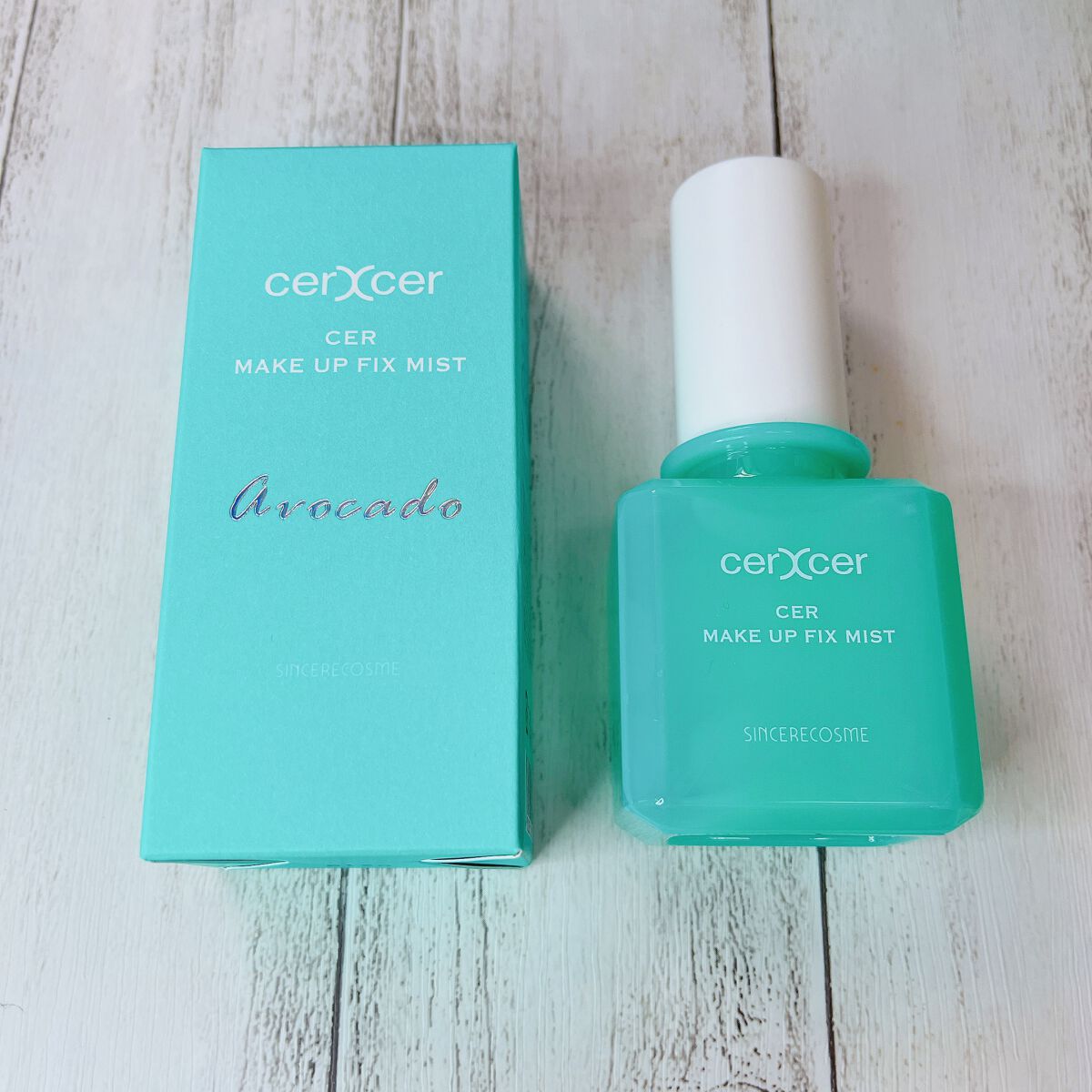 メイクアップフィックスミスト/cerXcer/フィックスミストを使ったクチコミ（2枚目）