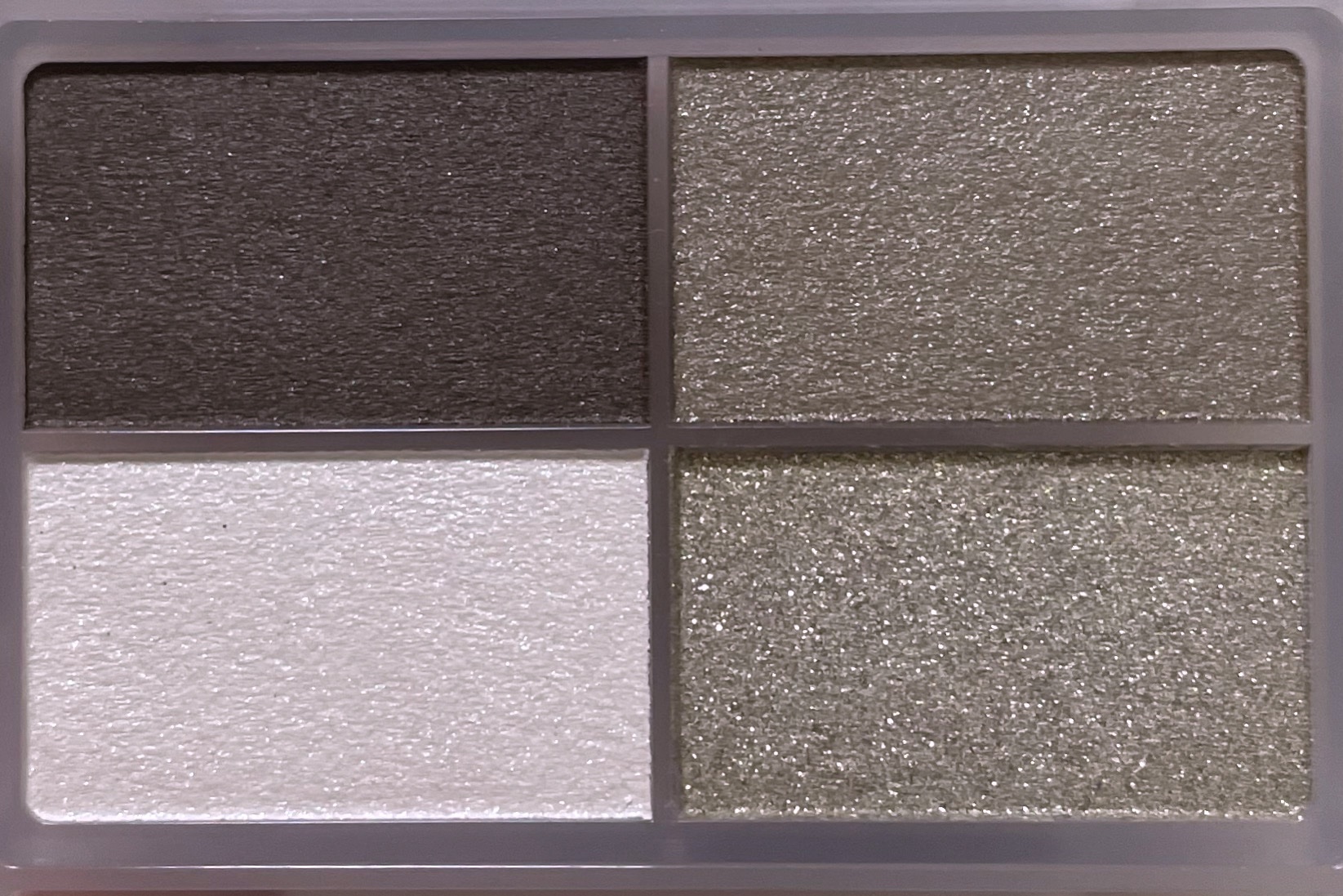 フェイスカラーパレット 510 モノクロームグレイ/チャコット・コスメティクス/アイシャドウパレットを使ったクチコミ（3枚目）