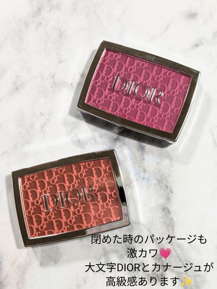 【旧】ディオール バックステージ ロージー グロウ/Dior/パウダーチークを使ったクチコミ(2枚目)