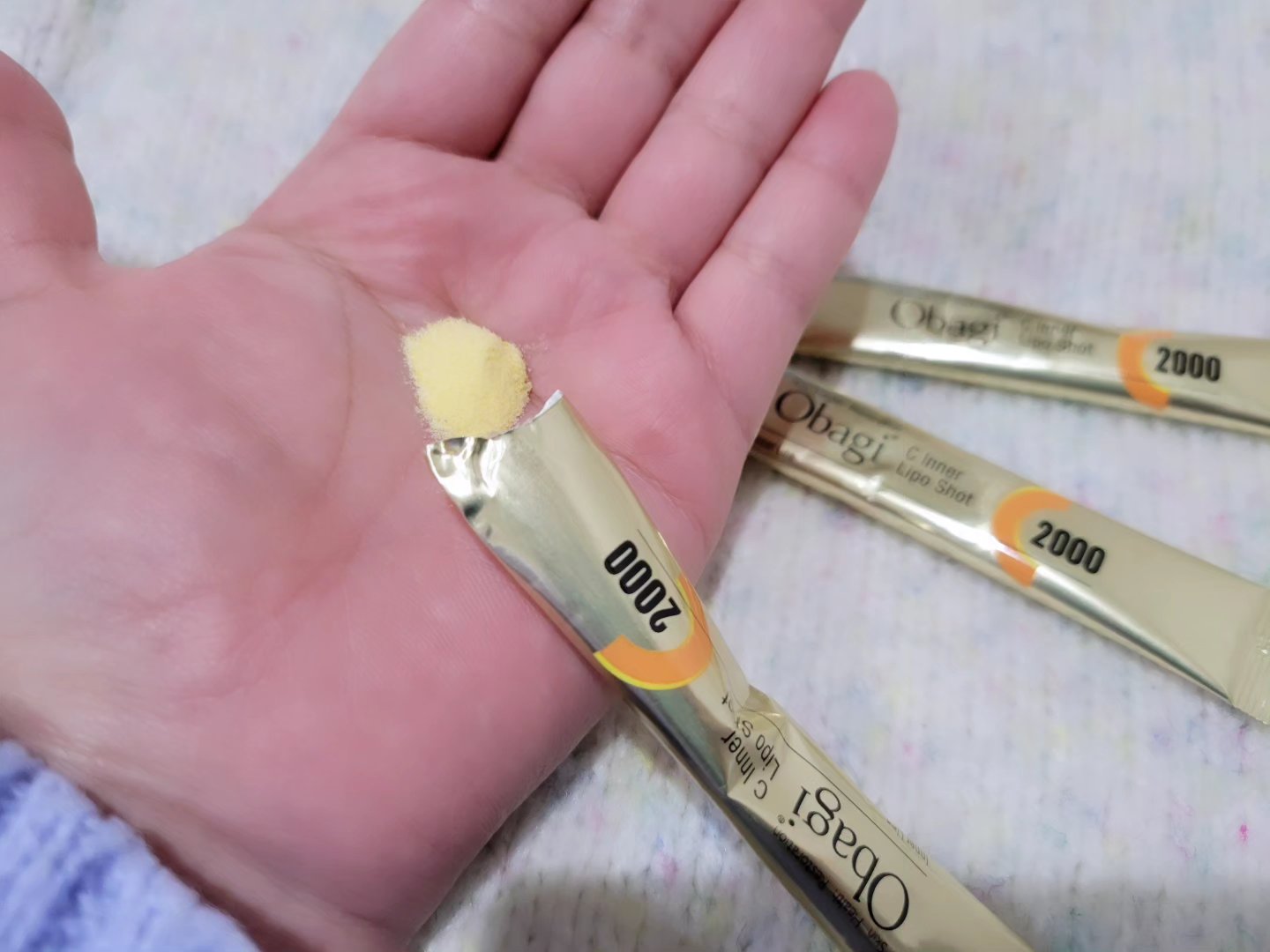 インナーリポショット/オバジ/美容サプリメントを使ったクチコミ（3枚目）