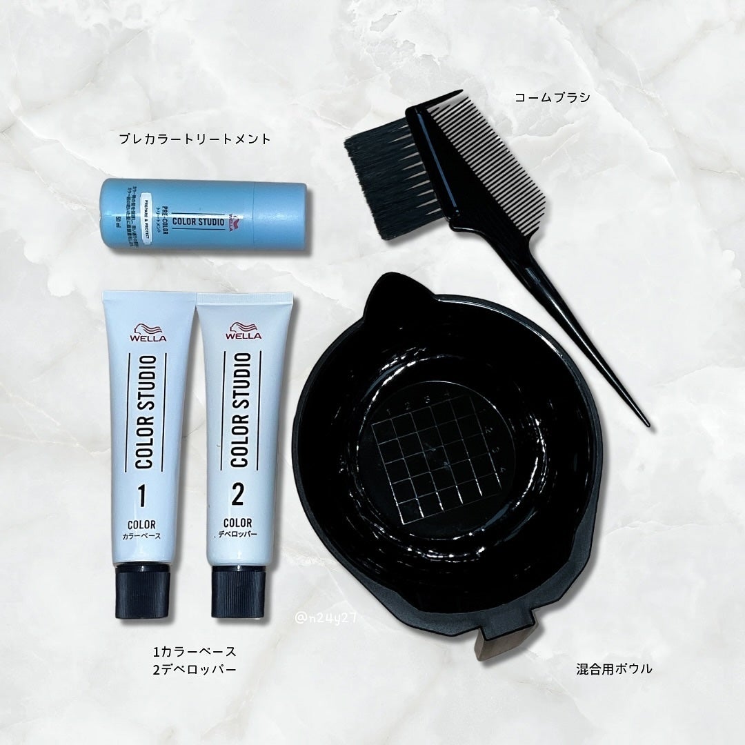 ウエラ カラースタジオ プレカラートリートメント/ウエラ/洗い流すヘアトリートメントを使ったクチコミ(2枚目)