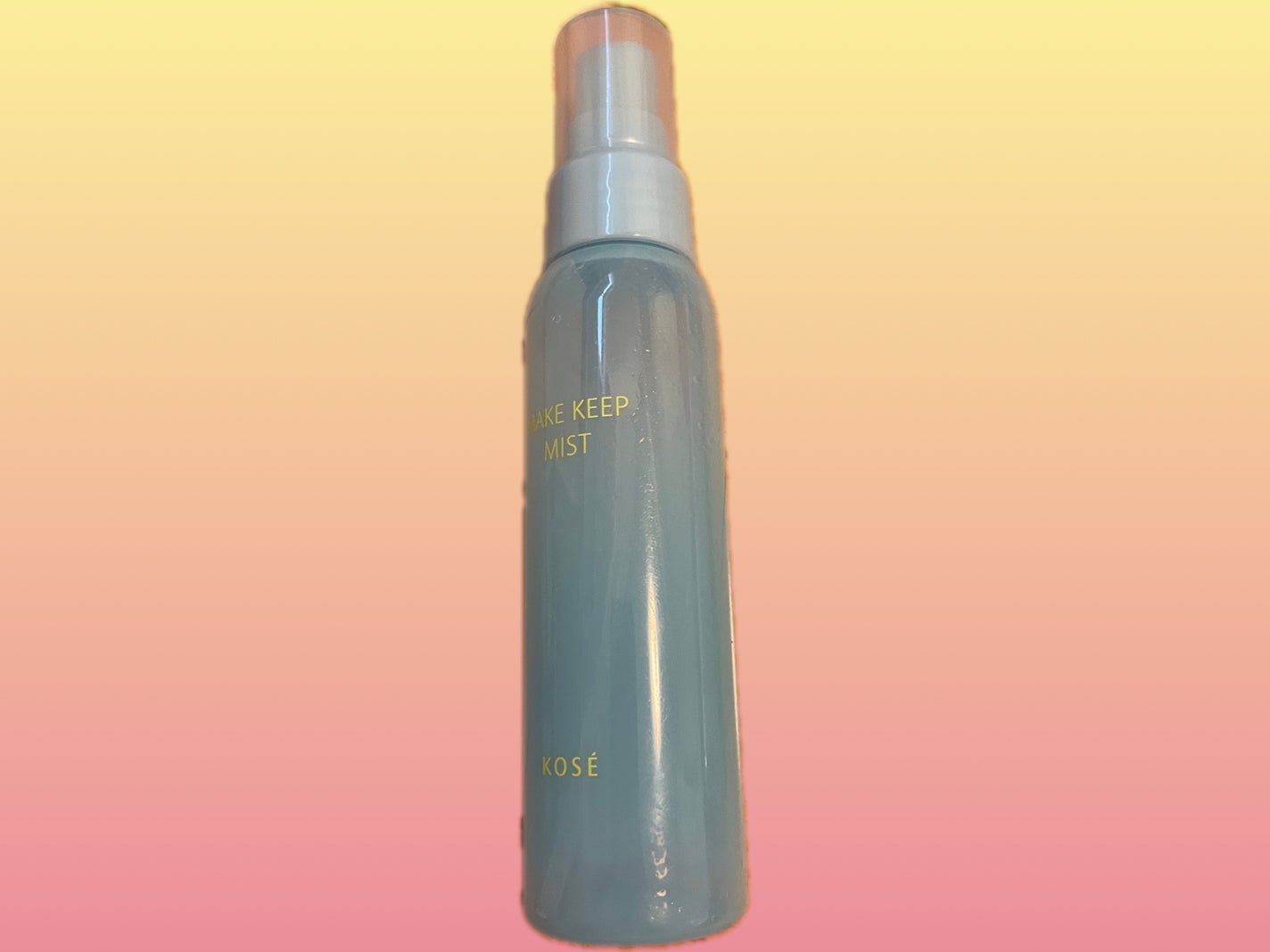 メイク キープ ミスト EX + COOL/コーセーコスメニエンス/フィックスミストを使ったクチコミ(1枚目)