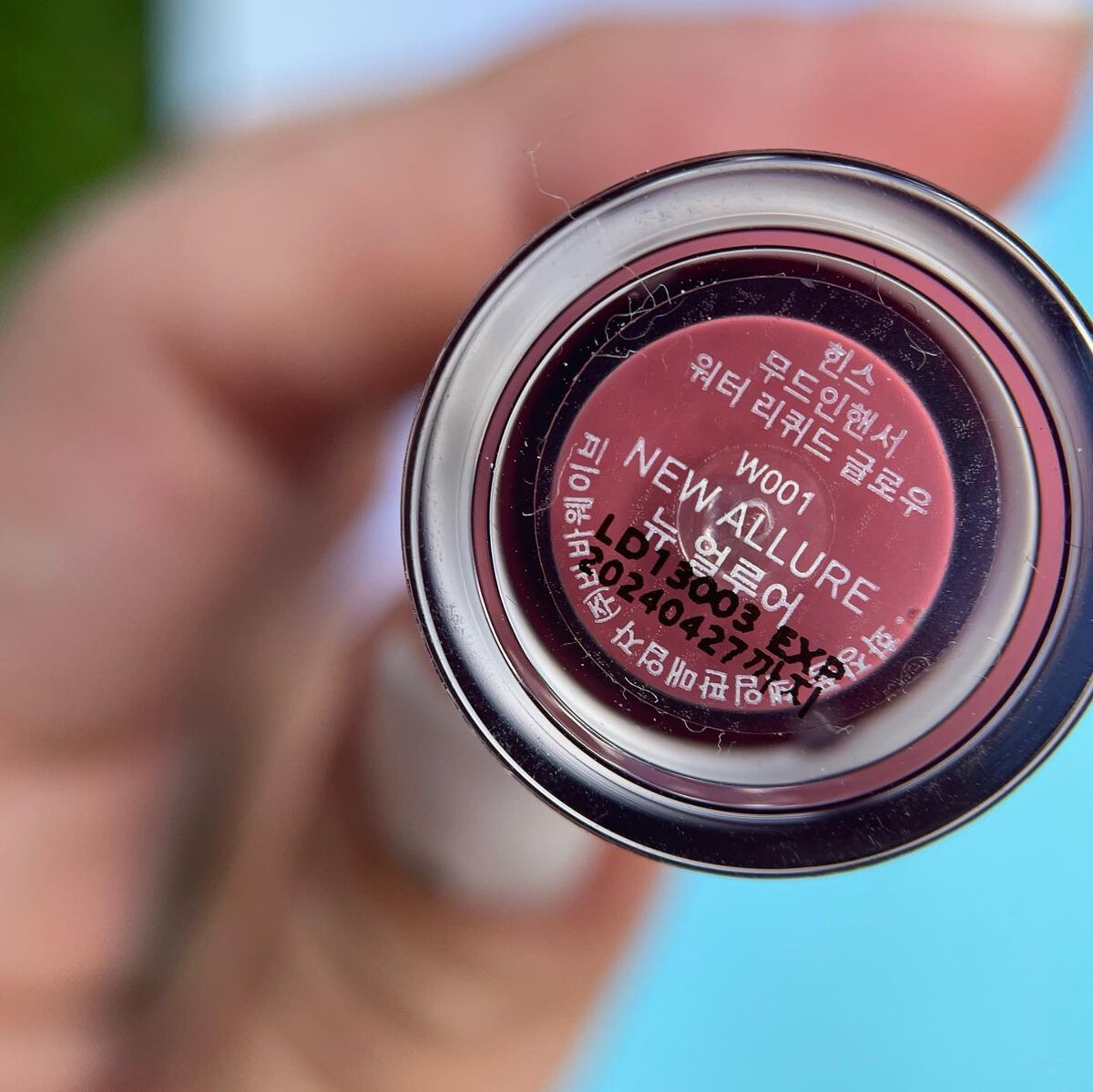 ムードインハンサーウォーターリキッドグロウ/hince/口紅を使ったクチコミ（3枚目）